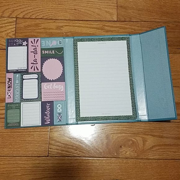 NWOT Note book and cell phone pouch - Picture 4 of 8